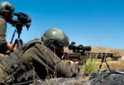 IDF soldiers undergoing training to test new weapons against Gazan demonstrators