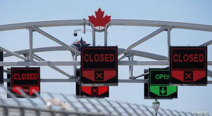 Les États-Unis annoncent une décision concernant la fermeture de leurs frontières avec le Canada et le Mexique.