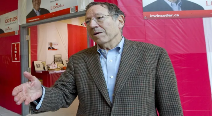 There is no place for anti-Semitism in Canada.. Irwin Cotler is the special envoy