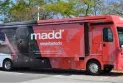 The MADD Canada bus provides a virtual reality experience of driving under the influence of alcohol to educate the residents of Regina
