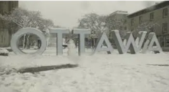 Tonight, a snowstorm is expected in the Canadian capital, with snowfall reaching up to 30 cm.