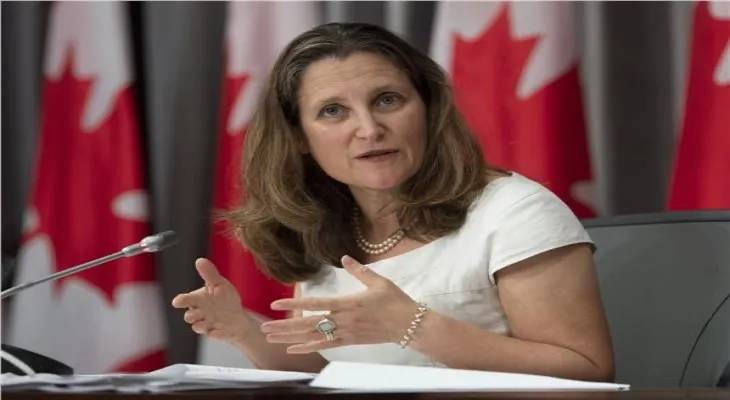Freeland: Canada's economy and democracy under threat