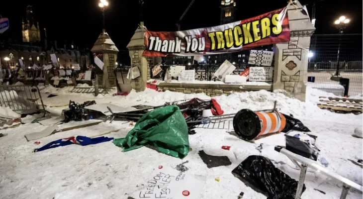 Ottawa police continue efforts to end weeks-long protests in downtown.
