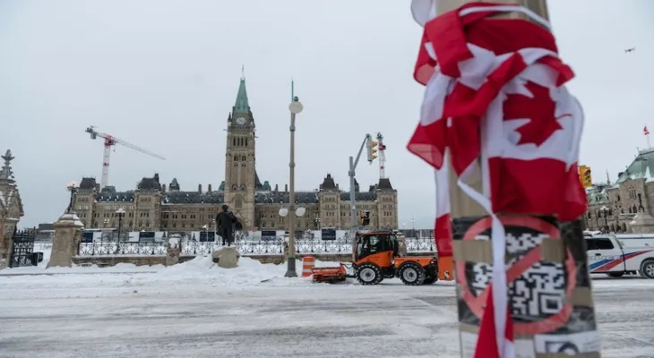 Ottawa: After weeks of protest.. police regain control of downtown city center