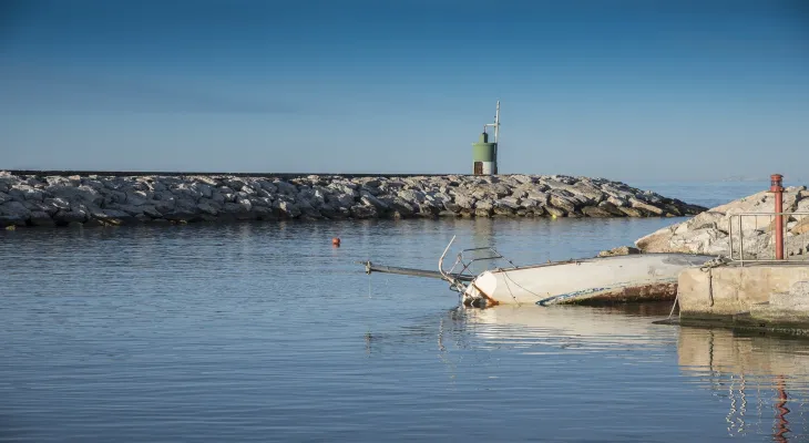 Finding a missing fisherman after an incident off the coast of Nova Scotia