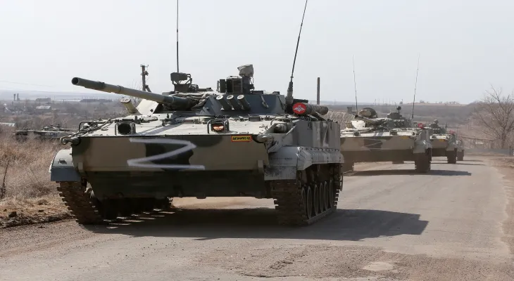 Ukraine announces a decrease in the intensity of Russian air and missile attacks