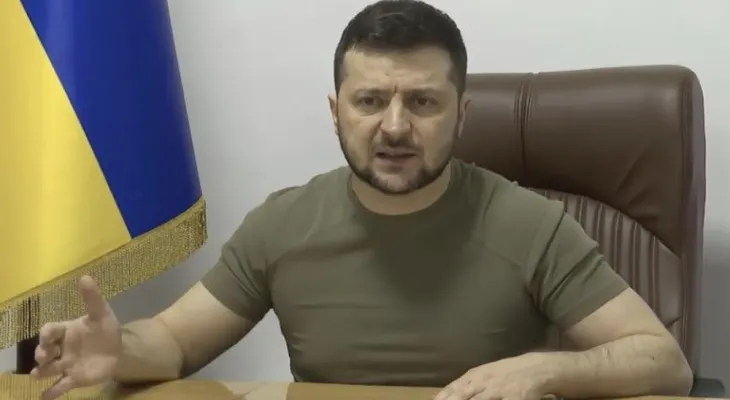 Zelensky compares his country to a "big Israel" and calls on the United Nations to "hold" Russia responsible for "war crimes"