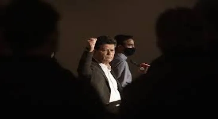 Former union president Jerry Diaz in the custody of the Financial Crimes Unit of the Toronto Police
