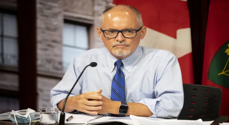 Ford defends the public absence of Ontario's Chief Public Health Officer