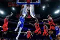 Philadelphia 76ers team victory over Toronto Raptors team