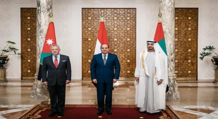 Egyptian-Jordanian-Emirati summit affirms the importance of restoring calm in Jerusalem