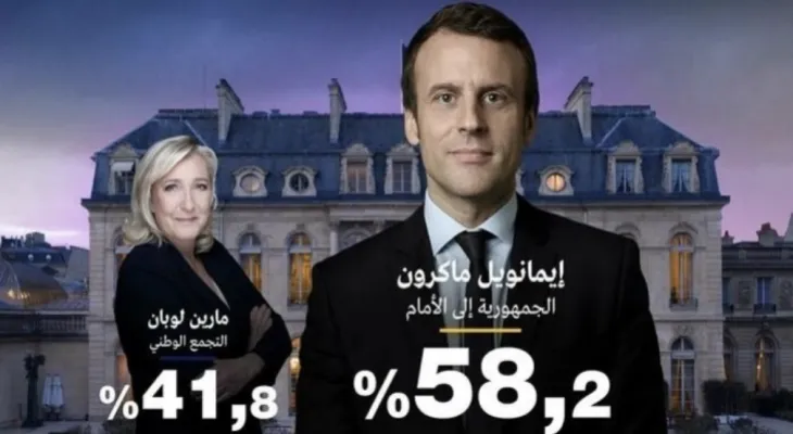 French media: Emmanuel Macron wins a second presidential term