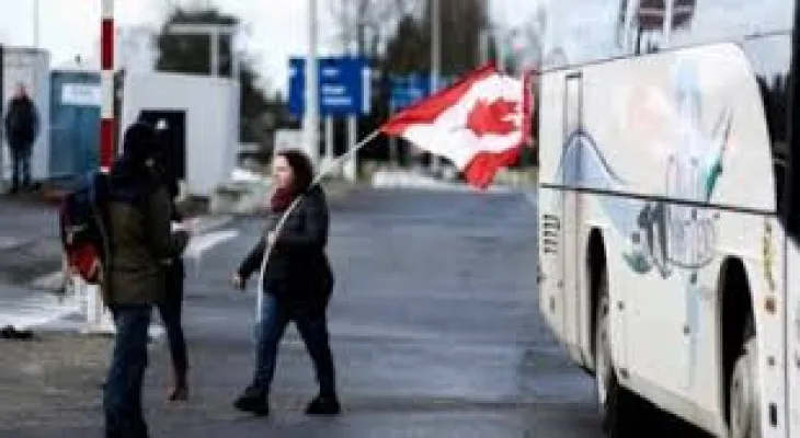 Protest disrupts bus service at Toronto station during morning hours