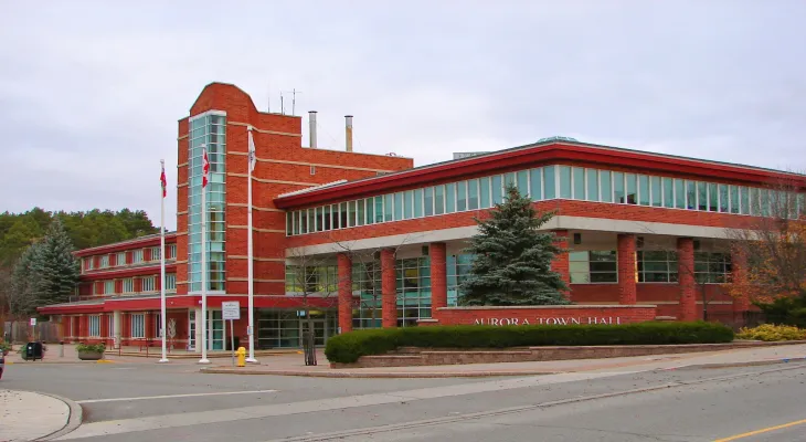 Police are investigating the stabbing of two individuals in Aurora, Ontario, last night.