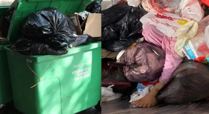 Toronto police: Human remains found in a garbage container