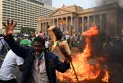 State of emergency declared in Sri Lanka amid large protests