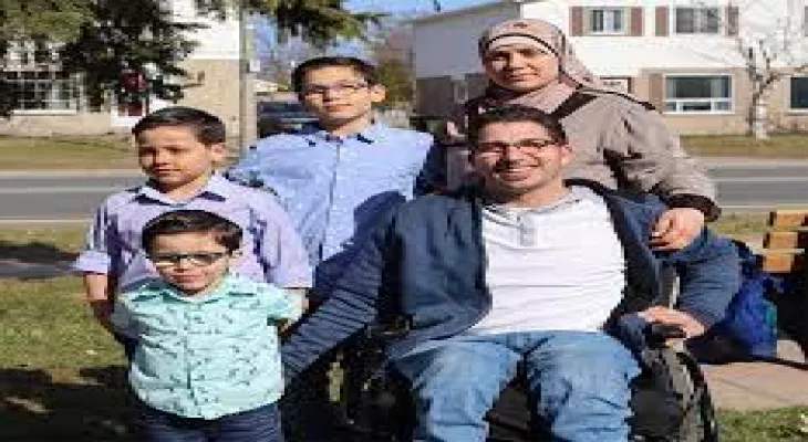 The Barakat family obtains a house in Canada after a long wait