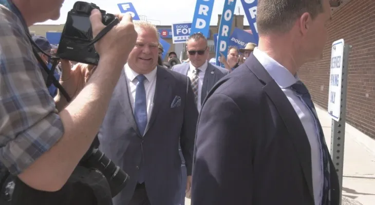 Ontario: Meeting of competing parties for the election debate