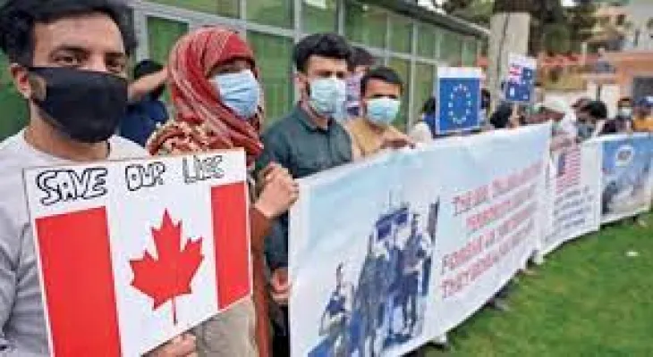 Many questions about Canada's refusal of 2900 Afghan migrants who helped the army before withdrawal