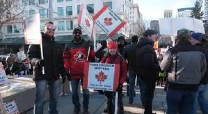 Judge acquits head of "Walk for Freedom" organization in Calgary after being accused of violating public health orders