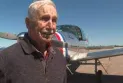 Pilot George Miller donates his plane to the museum after a long flying career
