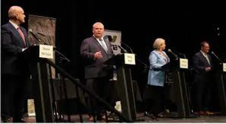 Tonight is a showdown between the parties in Ontario