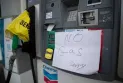 Kanata station hangs a sign "No Gas Sorry"