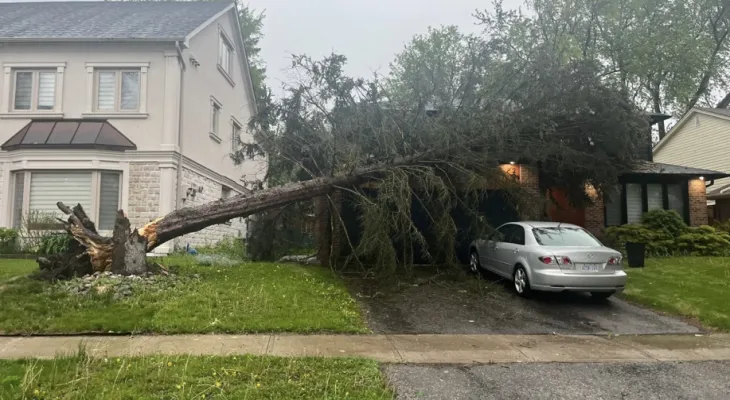 Four dead and hundreds of thousands of homes without electricity after severe storms