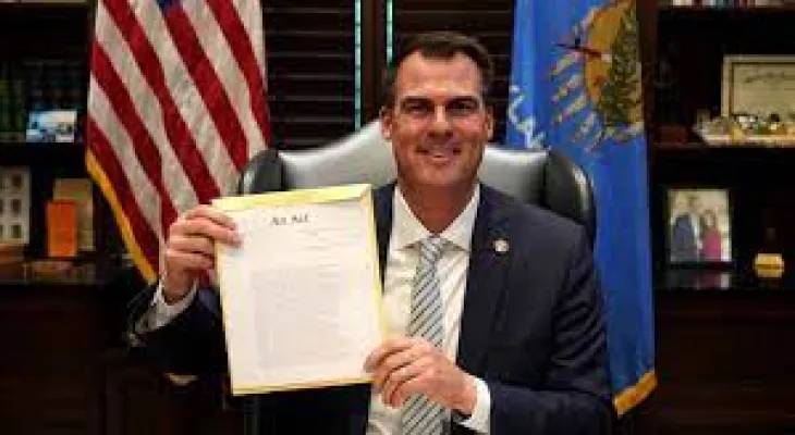 Oklahoma governor signs the strictest abortion ban in the country