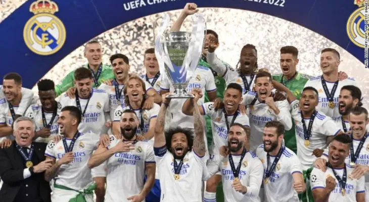 Real Madrid wins against Liverpool and is crowned Champions League title in a night marred by security issues.