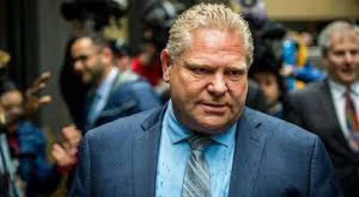 Ontario: Angry people attack Doug Ford and security intervenes
