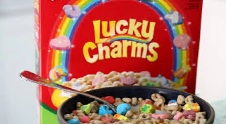 The US Food and Drug Administration warns consumers about "Lucky Charms" cereal.