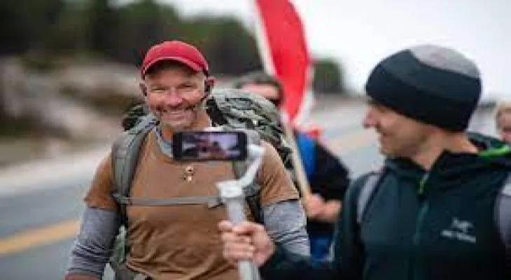 James Toop arrives in Ottawa to protest COVID-19 vaccine mandates