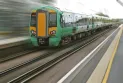 Two teenagers arrested after setting off fireworks on a train