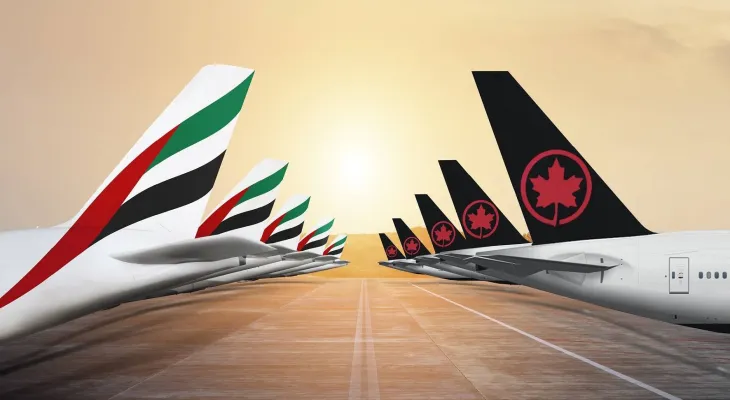 Partnership between Air Canada and Emirates offers travelers more options