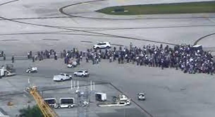 United States of America: Shooting inside an airport and authorities suspend flights