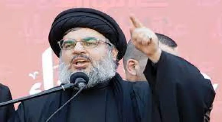 Hassan Nasrallah threatens Israel with bombing gas fields at any moment