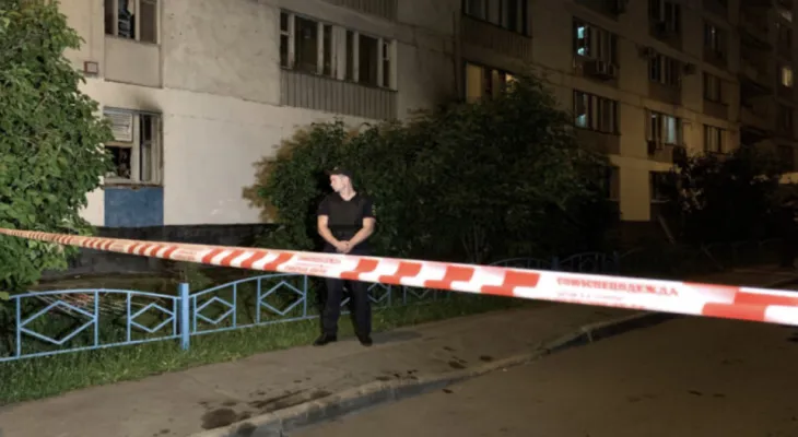 8 dead in building fire in Moscow
