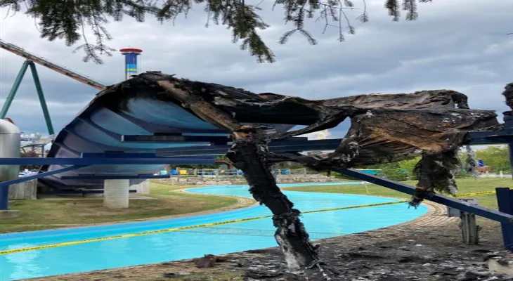 The Waterpark at Canada's Wonderland has partially reopened after the weekend fire.
