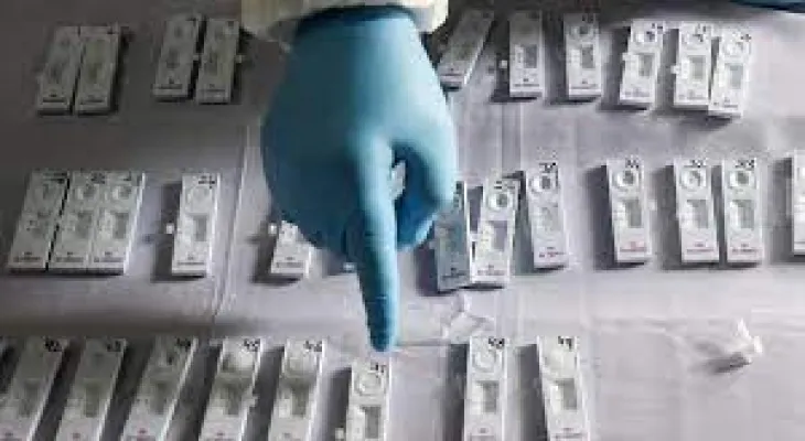 The Canadian Ministry of Health said that fake rapid COVID test kits have been sold in Ontario