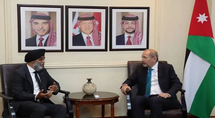 Jordan and Canada discuss expanding economic cooperation in several fields