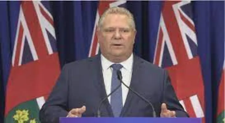 Doug Ford from Ontario "We believe in public healthcare and our goal is to make more progress on all levels"