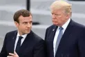 Seizure of "Top Secret" documents after the raid on Trump's house, including documents related to Macron