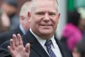 Ontario: Premier Doug Ford swallows a bee that disturbed him during a press conference!