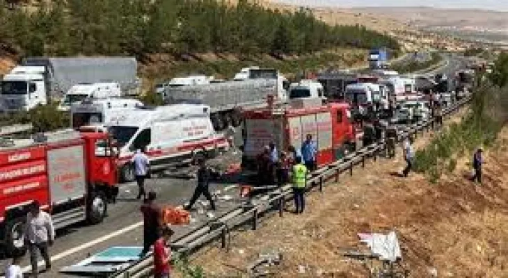 Turkey: 16 emergency personnel and a group of journalists were killed in a traffic accident