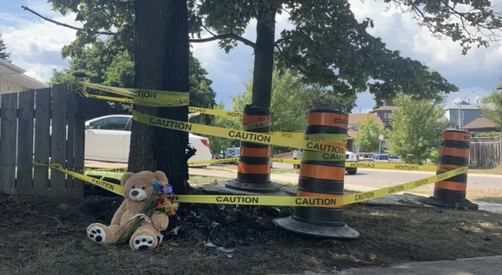 Three teenage siblings killed in an accident in Brampton