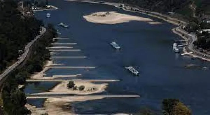 Drought strikes the rivers in Europe, which are considered the lifeline for most countries on the continent