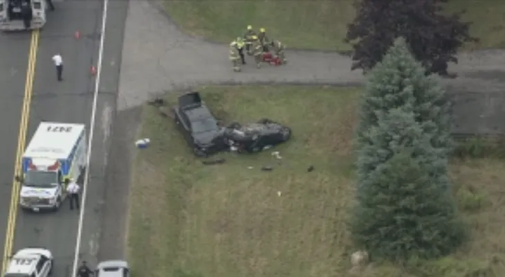 York: Several people injured in a serious collision