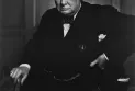 Stealing the famous picture of Sir Winston Churchill and replacing it with a copy