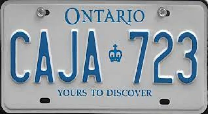 Ontario: Police discover fake license plates and warn against laxity in renewing the original ones